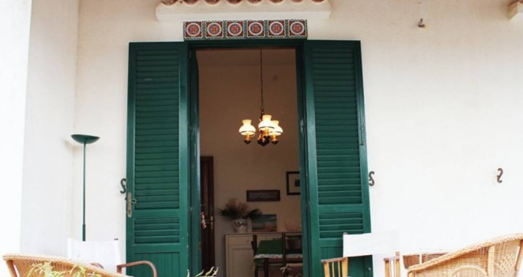 Villetta Sole: Casa Vacacional con Vista a la Montaña, Terraza Compartida y Aire Acondicionado in San Vito Lo Capo, Provincia de Trapani
