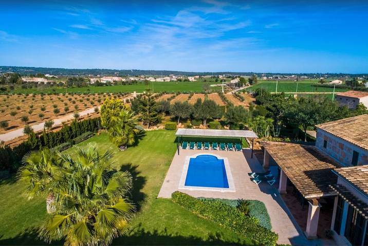 Ferienhaus für 10 Personen, mit Garten in Campos
