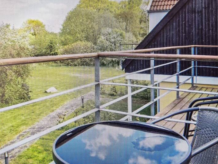 Ferienhaus für 4 Personen, mit Balkon und Terrasse sowie Garten an der Kattegat Küste