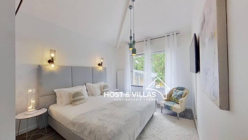 Villa pour 10 personnes, avec jardin ainsi que jacuzzi et piscine à Seignosse - 2