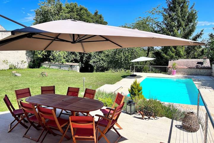 Cottage pour 12 personnes, avec jardin dans Villemaréchal