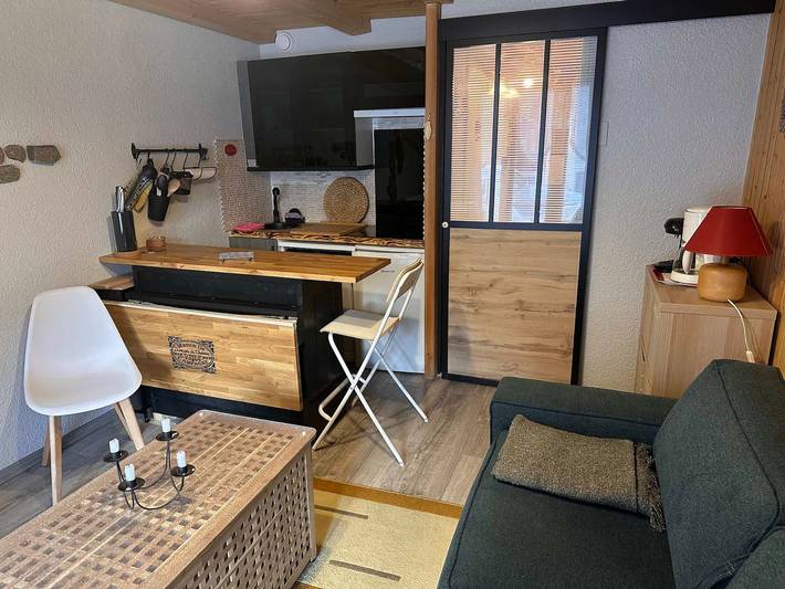 Studio pour 4 personnes, avec terrasse