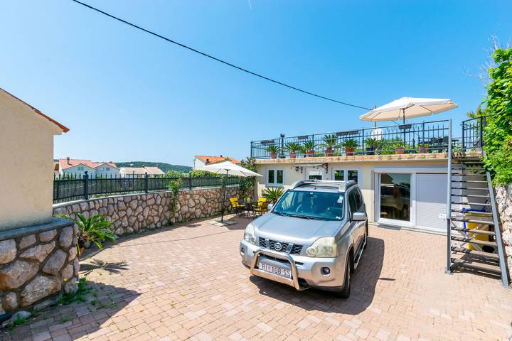 Ferienhaus mit Meerblick für 4 Personen, mit Garten, mit Haustier in Barbat na Rabu - 4
