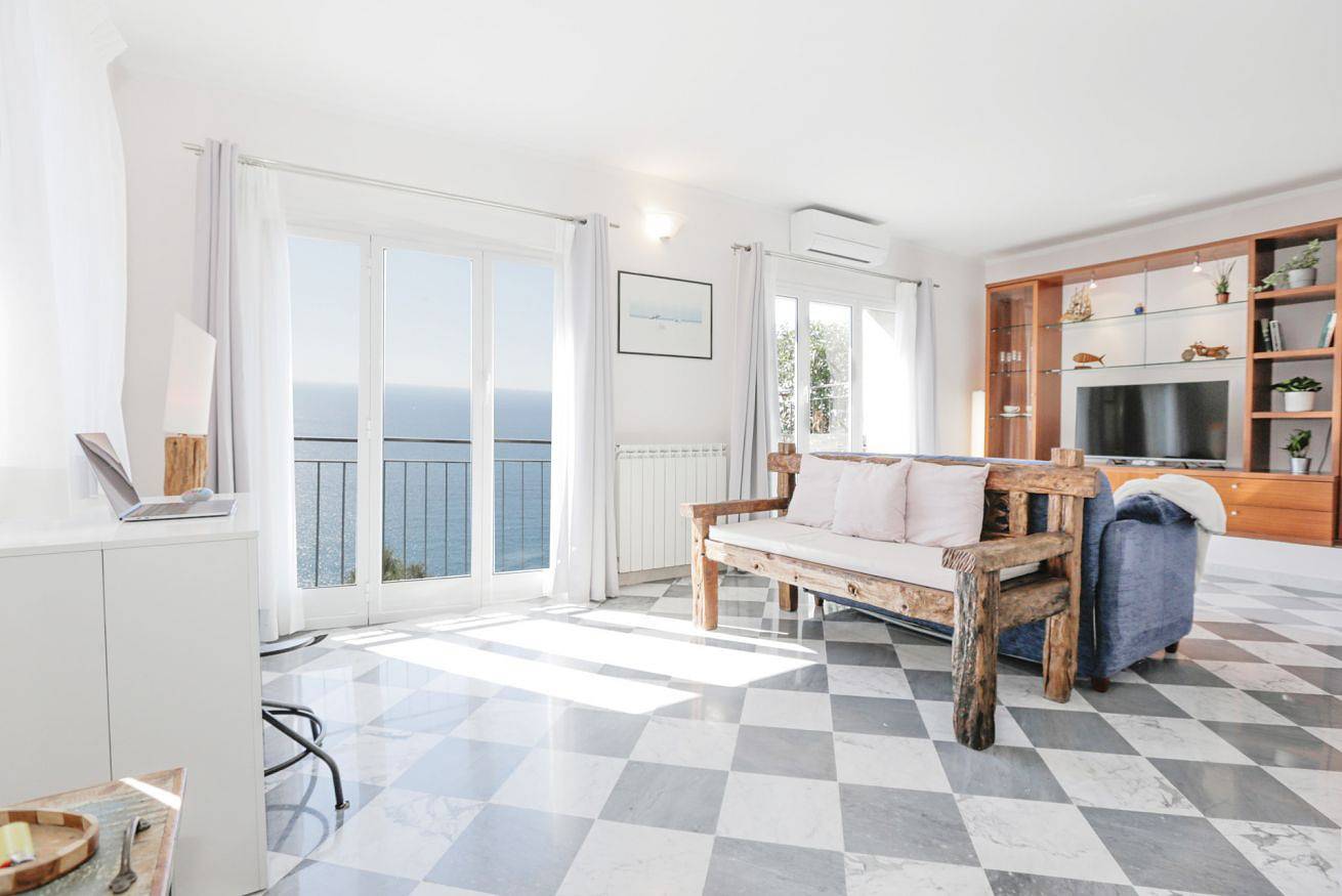 Appartamento intero, Sea View • Garden • A/C • Free Park • Super Wi Fi in Sori, Riviera Ligure