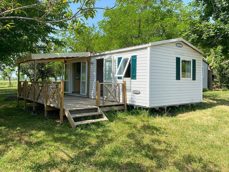 Camping Le Bardou - Mobilheim 4 personen - 2 Zimmer in Saint-Germain, Ardèche
