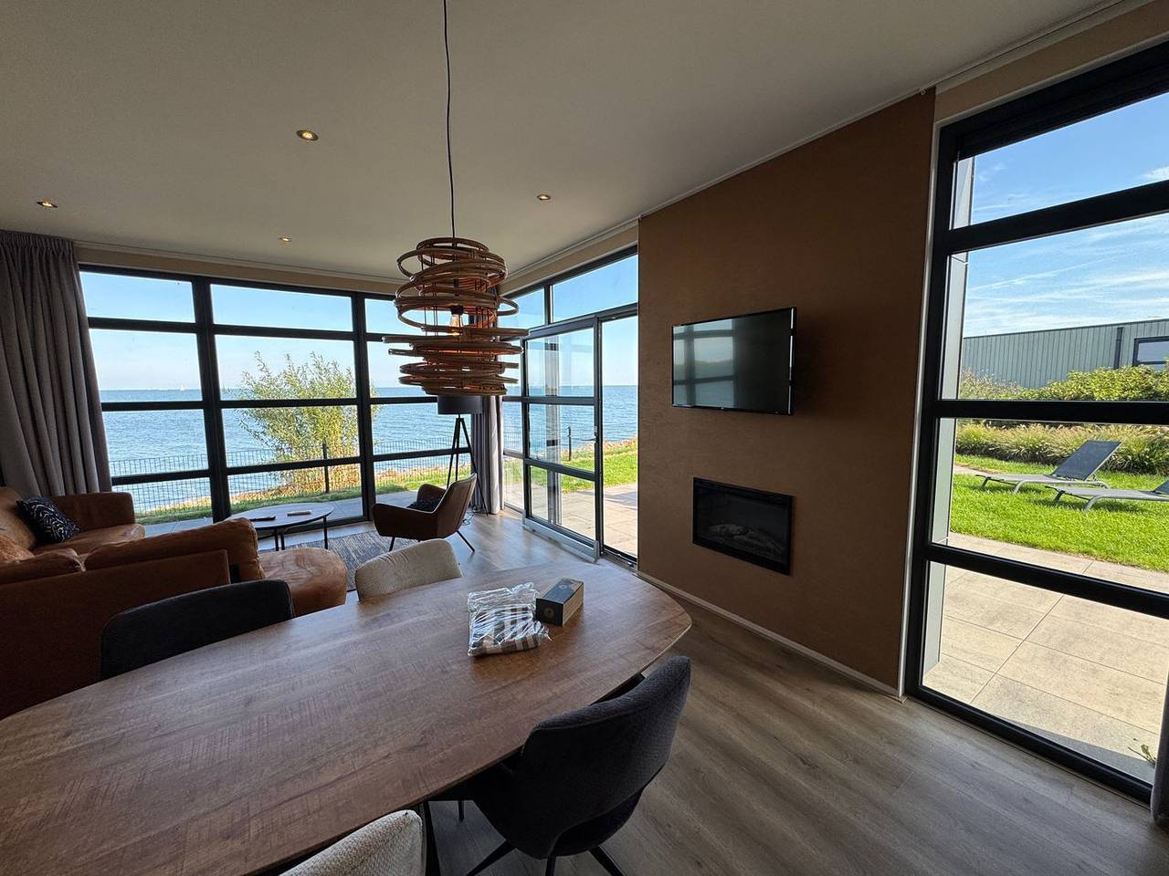 Erste Reihe - Premium-Chalet Strandjuwel mit Zaun in Enkhuizen, Ijsselmeer