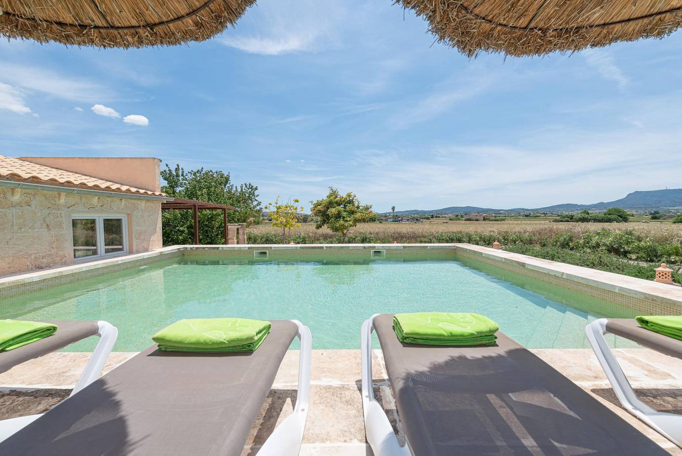 Secretari - Finca rústica con piscina privada y Wifi gratis in Montuiri, Interior de Mallorca