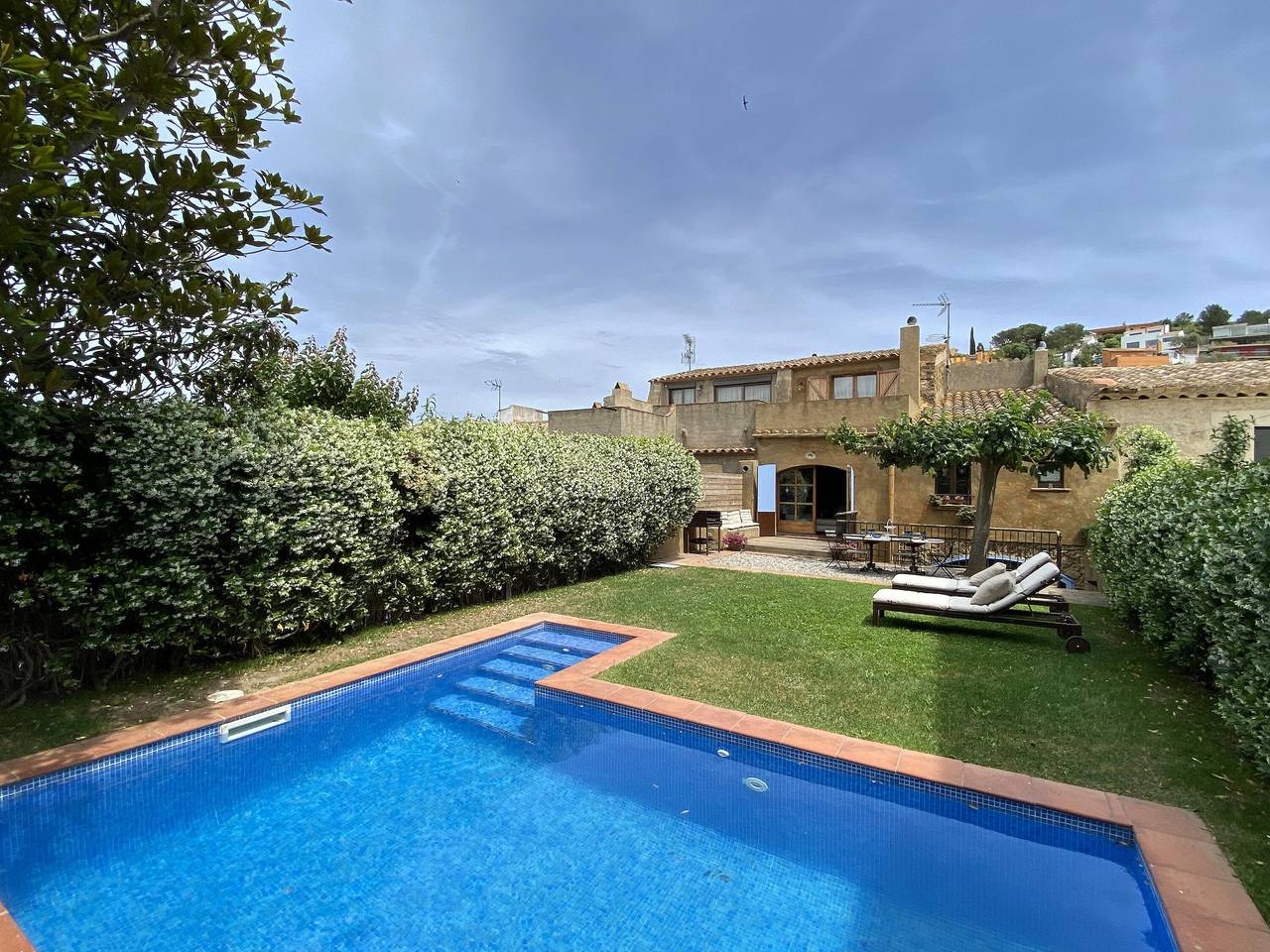 Holiday rental townhouse with swimming pool in Begur, Centre in Begur, Costa Brava