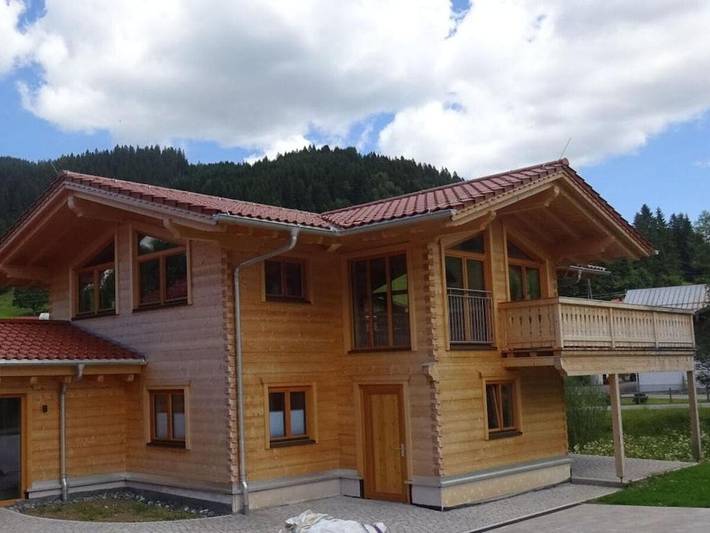 Chalet für 12 Personen, mit Balkon in Jungholz