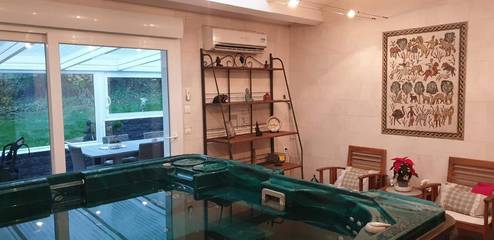 Chambre d’hôte pour 4 personnes, avec sauna ainsi que jacuzzi et jardin à Halinghen
