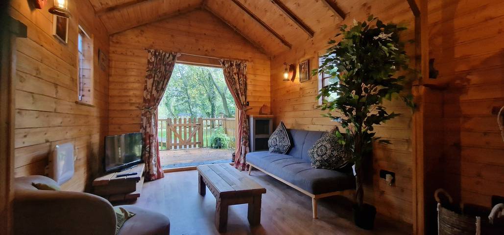 Cabane en bois pour 2 personnes avec jardin in Brinkley (Cambridgeshire), Cambridgeshire