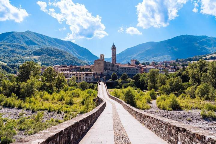 Gîte pour 3 personnes, avec Balcon et Terrasse à Bobbio