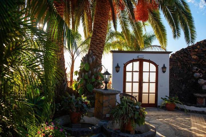 Ferienhaus für 2 Personen, mit Terrasse und Garten sowie Pool und Ausblick auf La Palma - 4