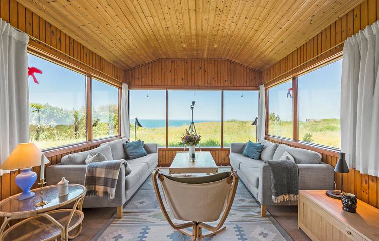 Ferienhaus für 6 Personen mit Terrasse in Hundested, Kattegat Küste