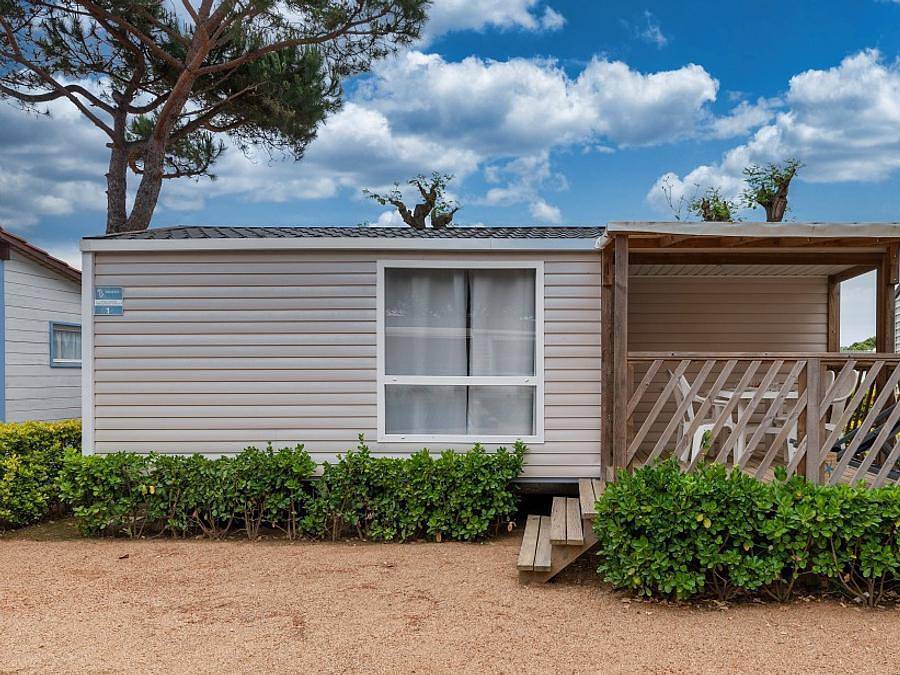 Camping Le Soleil des Landes - Mobilhome 6 personas - Confort | 2 Dormitorios | 4/6 Pers. | Terraza individual | Aire acondicionado in Lit-et-Mixe, Côte d’Argent