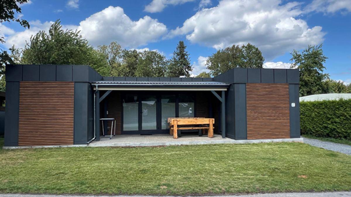 Xl Mobilheim mit viel Komfort in Lauchhammer, Naturpark niederlausitzer heidelandschaft (Brandenburg)