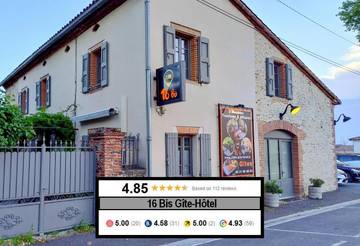 Gîte pour 3 personnes, avec jardin à Marssac-sur-Tarn
