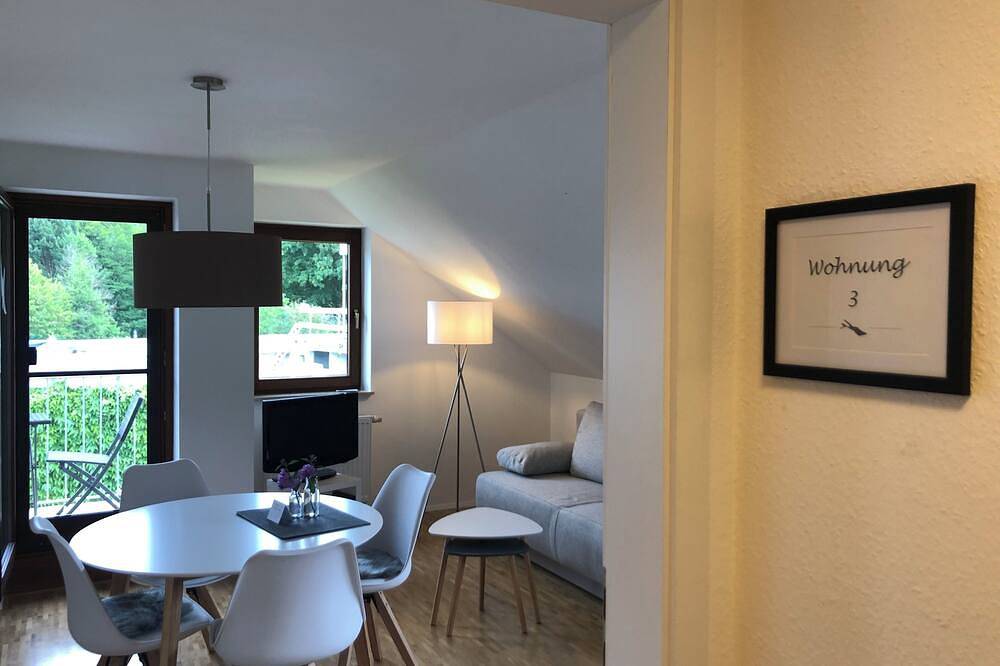 Ganze Wohnung, 2-Zimmer-Dachgeschosswohnung mit Seeblick nur 150 Meter vom Bodensee entfernt in Radolfzell, Radolfzell am Bodensee