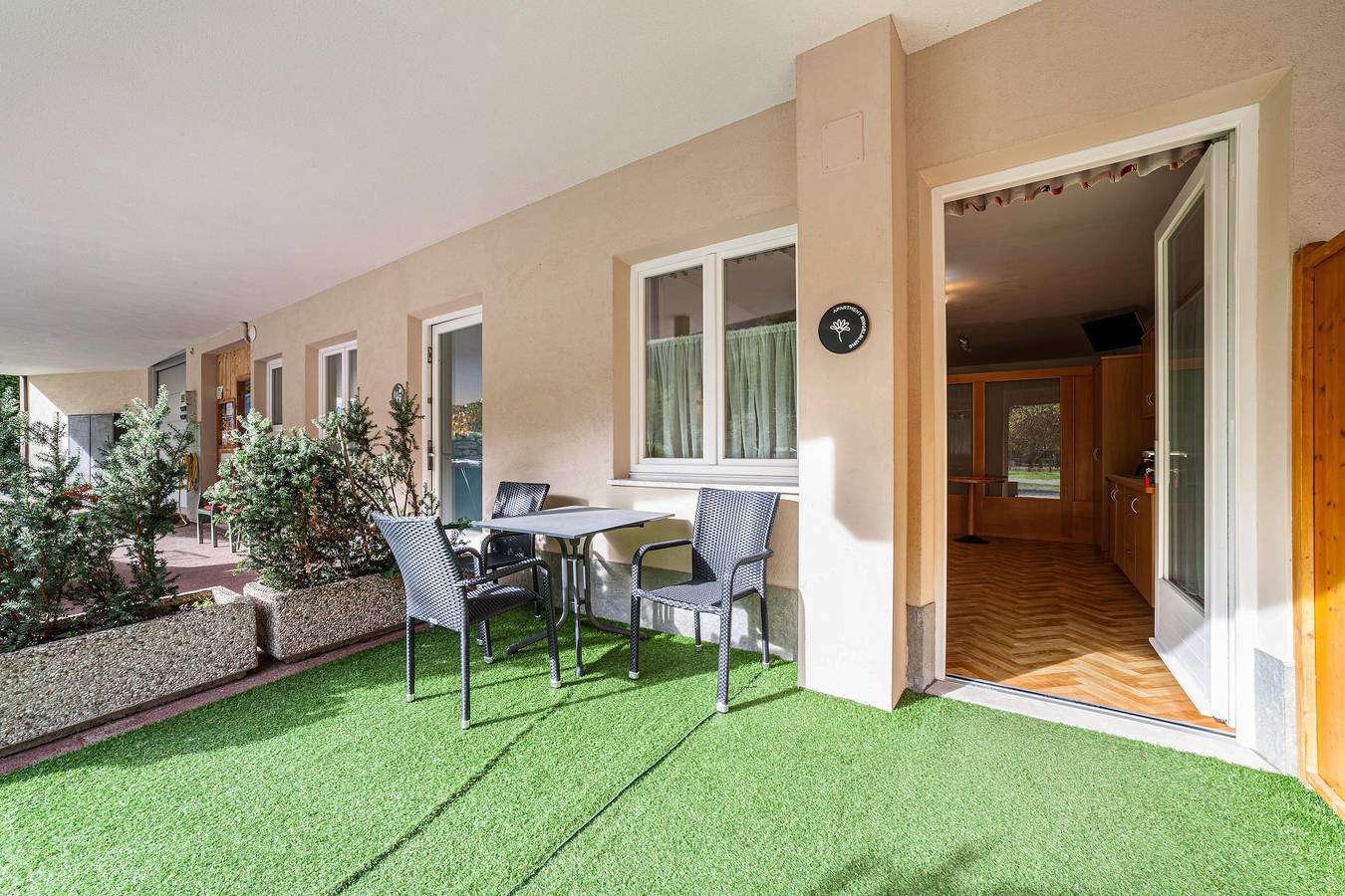 Ganze Wohnung, Ferienwohnung "Camping Passeier Ringelblume" mit Bergblick & Wlan in Saltaus, St. Martin in Passeier