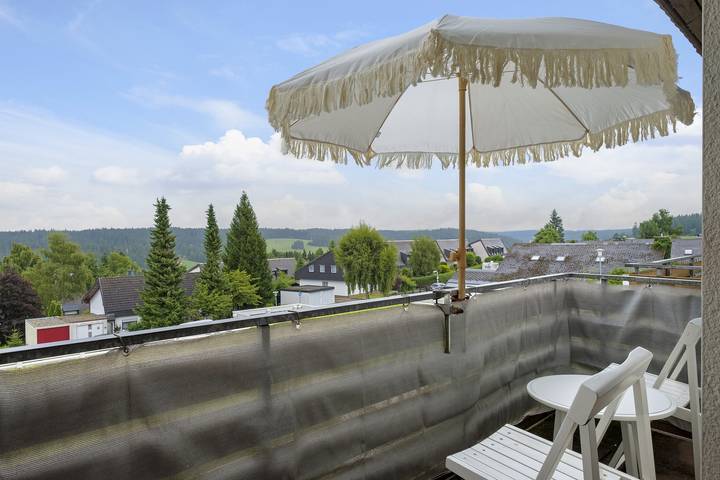 Ferienwohnung für 4 Personen, mit Balkon und Sauna, mit Haustier - 1