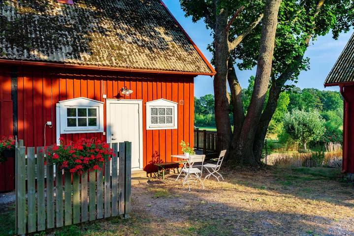 Bauernhof für 4 Personen, mit Terrasse und Garten in Schweden