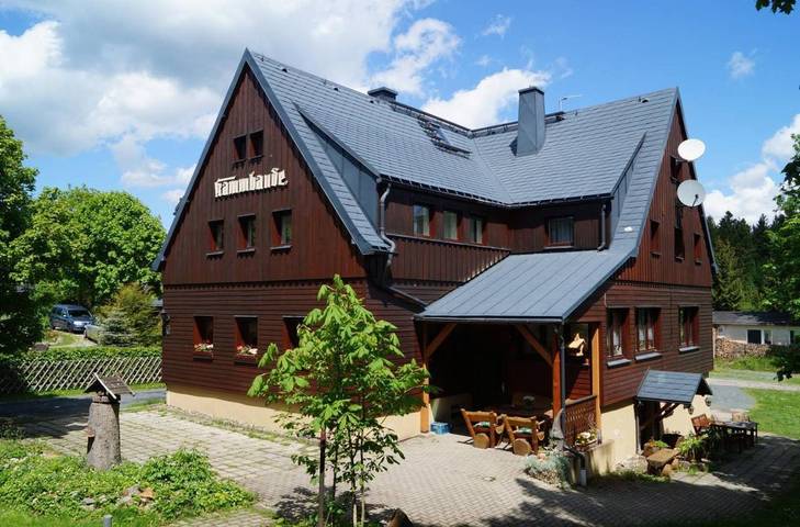 Ferienwohnung für 3 Personen, mit Garten und Sauna sowie Ausblick