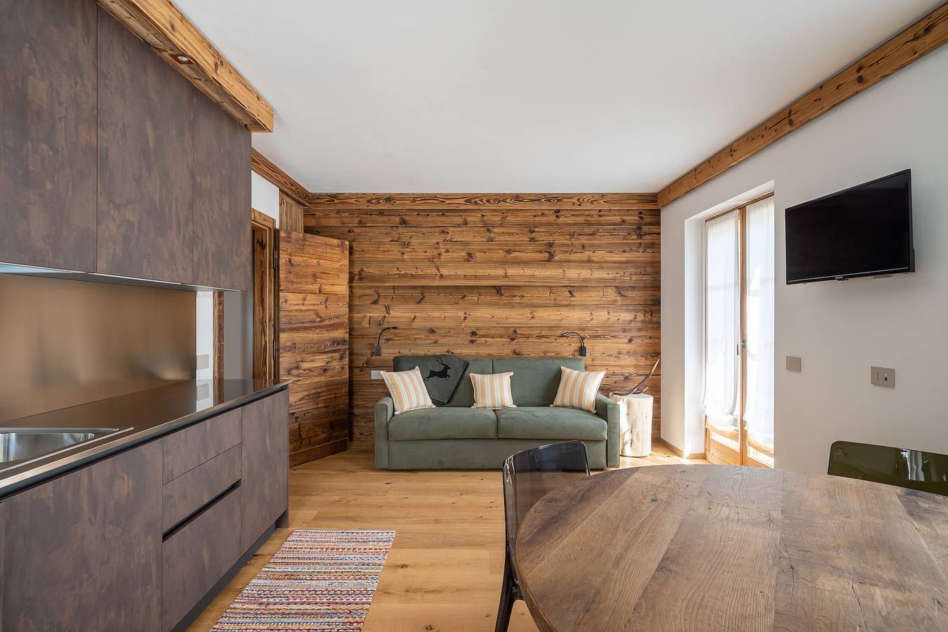 Ganze Wohnung, Chalet Ines - Appartamento 2 in Vodo di Cadore, Östliche Dolomiten