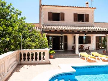 Villa in Portopetro, Santanyí für 8 