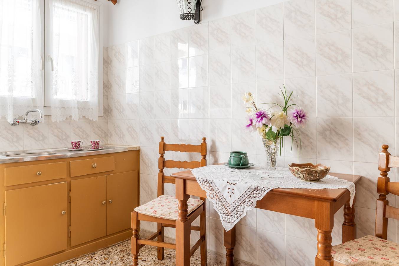 Ganze Wohnung, Ferienwohnung 'Kleris 3 Tinos' mit Meerblick, Wlan und Klimaanlage in Tínos