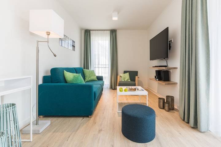 Ferienwohnung für 4 Personen, mit Balkon und Sauna - 1