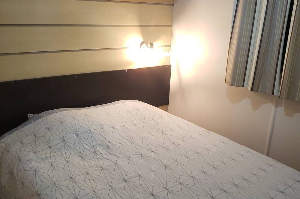 Mobilhome Drôme Vercors für 4-6 Personen auf einem Campingplatz mit Schwimmbad und Fluss in Saint-Thomas-en-Royans, Valence und Umgebung