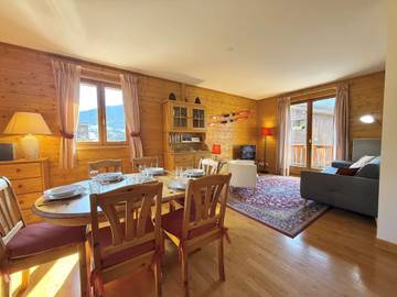 Gîte pour 6 personnes, avec balcon à Praz-sur-Arly