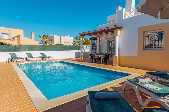 Villa Azzurra in Albufeira e Olhos de Água, Faro Distrikt