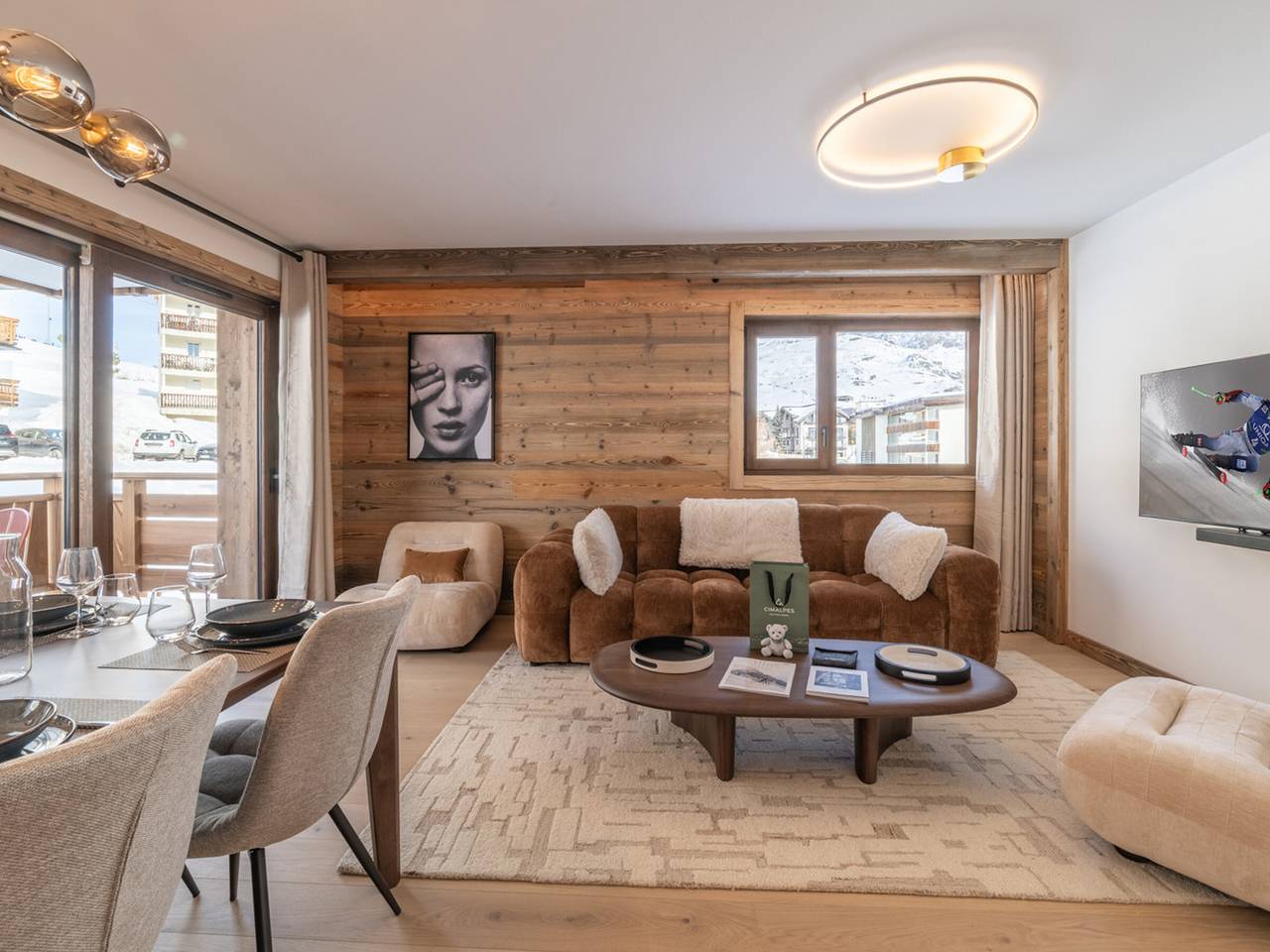 Ganze Wohnung, Elegante Wohnung für 6 Pers, Balkon, piste nah in Huez, Nationalpark Écrins