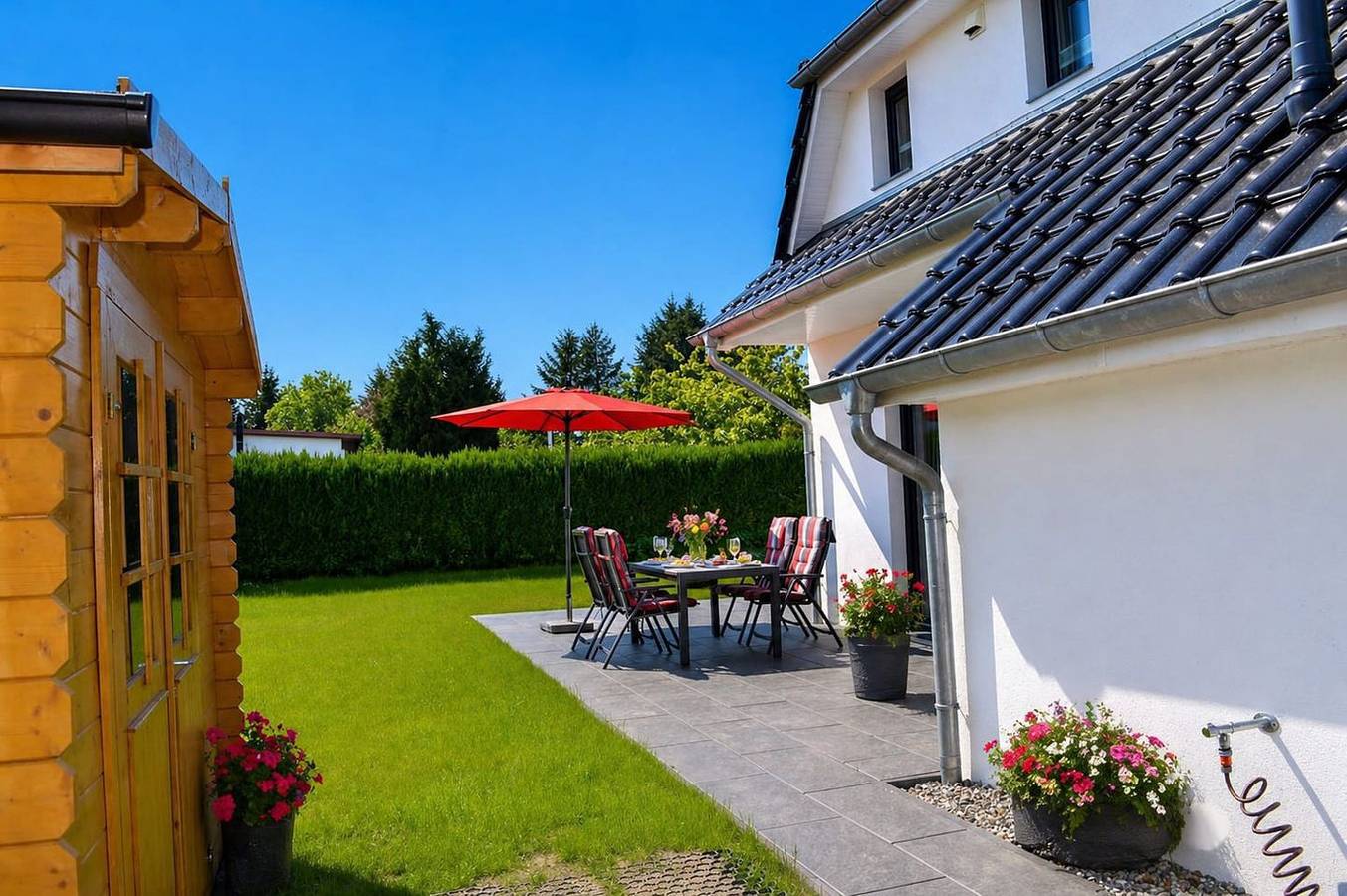 Hochwertig, liebevoll eingerichtet mit Kamin, bis 4 Pers., Wlan, Waschmaschine in Breege, Rügen