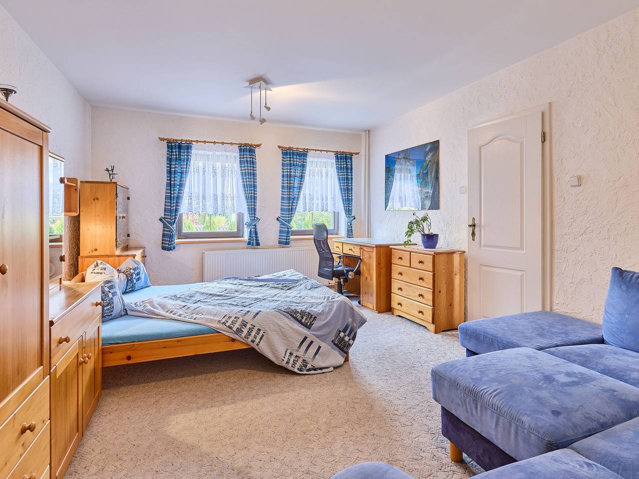 Ganze Wohnung, Ferienwohnung für 4 Personen mit Garten in Vrchlabí, Region Trautenau