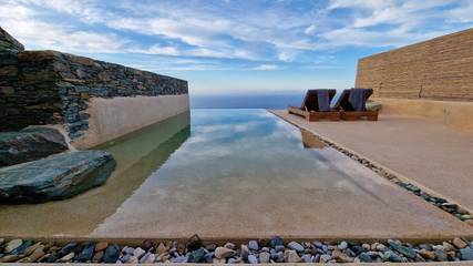 Cottage pour 2 personnes, avec vue sur l’océan et terrasse dans Folégandros