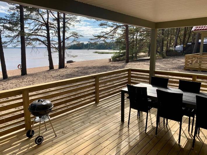 Camping für 2 Personen, mit Terrasse und Whirlpool sowie Garten und Sauna in Mittelschweden - 3