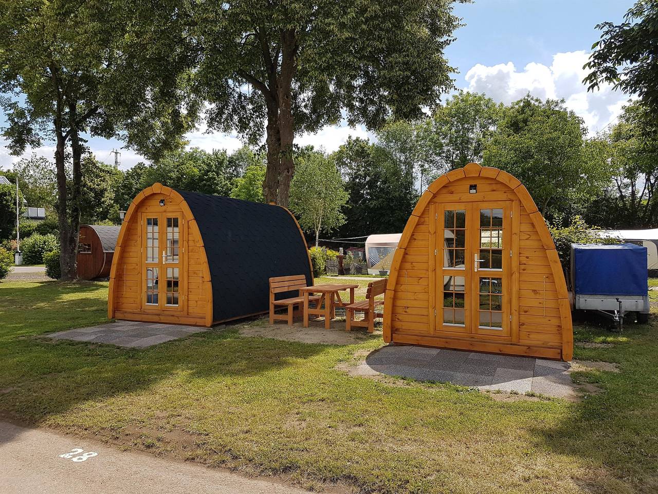 Campinghütte - ohne Wäschepaket in Konz, Landkreis Trier-Saarburg