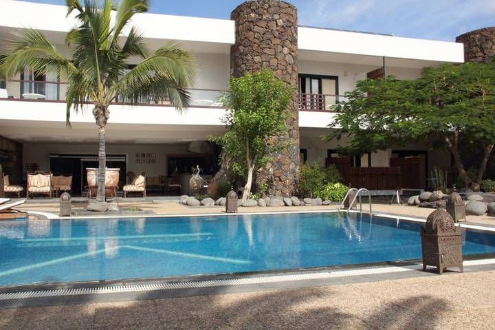 Hôtel pour 2 personnes, avec jardin ainsi que piscine et vue