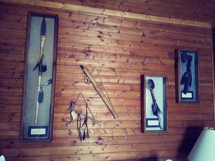 Blockhütte für 2 Personen, mit Terrasse - 1