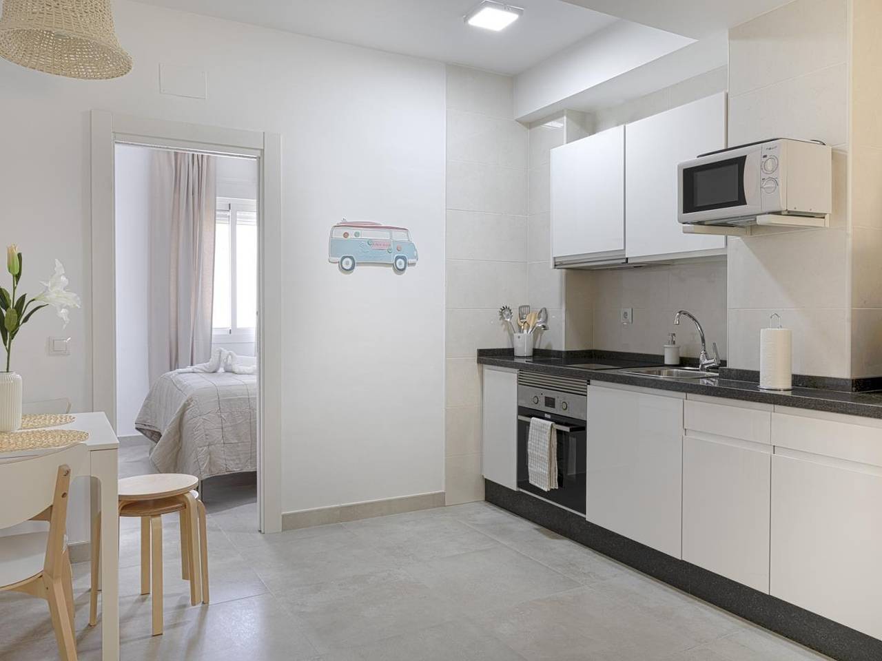 Appartamento intero, Appartamento vacanze per 3 persone con balcone/terrazza in Malaga Centro, Malaga