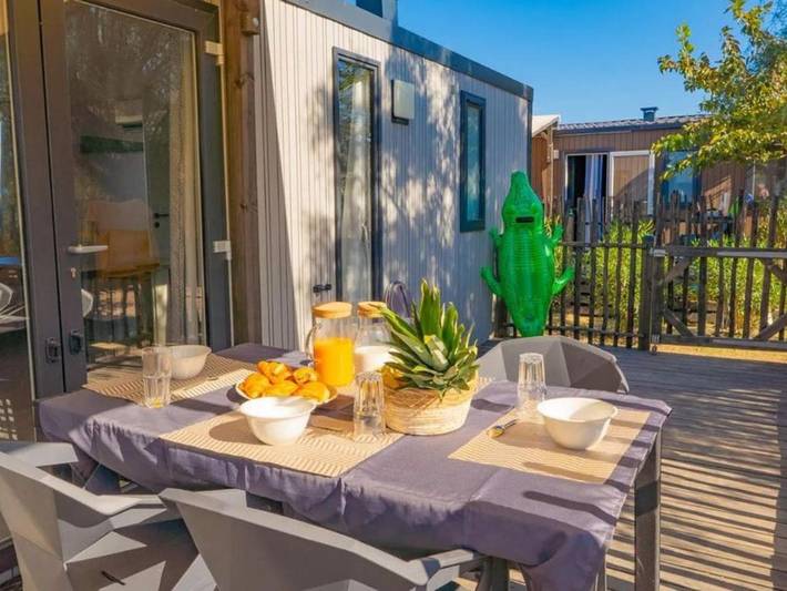 Camping pour 6 personnes, avec terrasse et piscine à Frontignan - 2