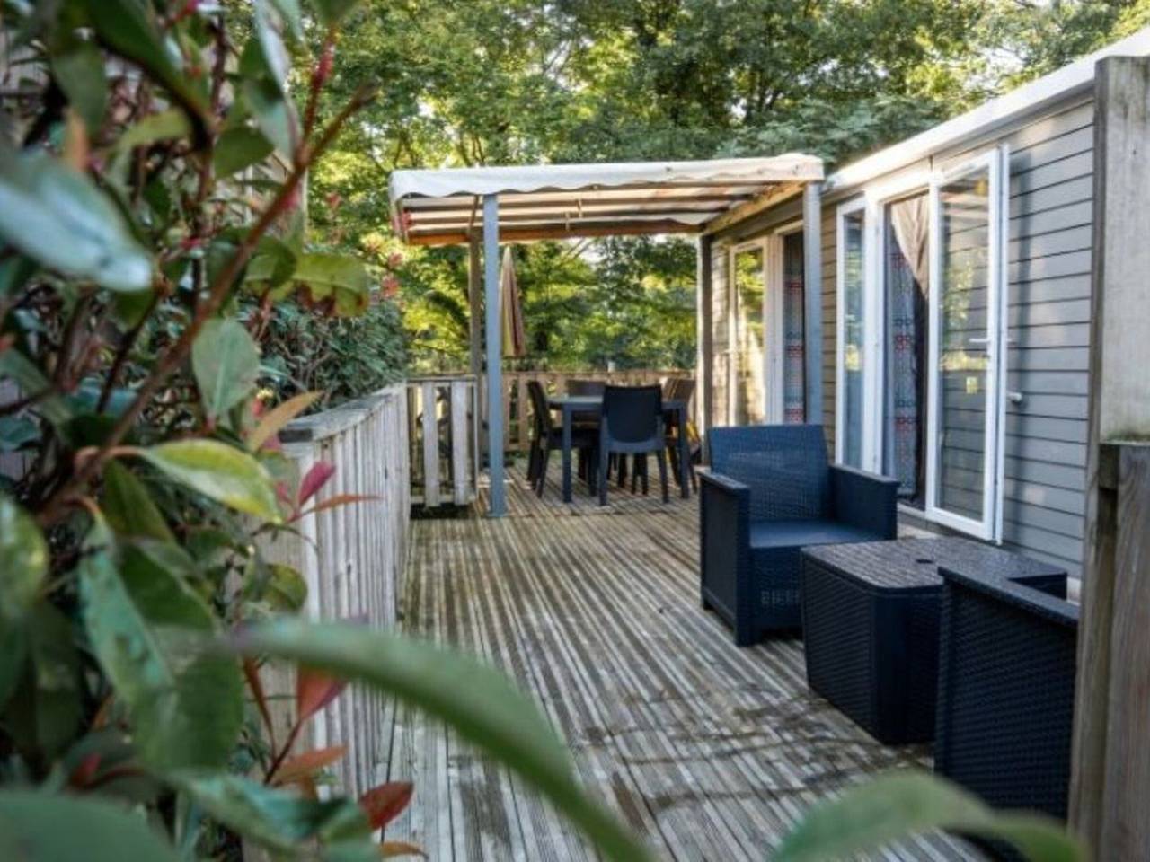 Mobil home à Espelette pour 5 pers. avec terrasse in Espelette, Région de Bayonne