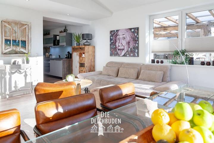 Ferienwohnung für 5 Personen, mit Terrasse und Garten
