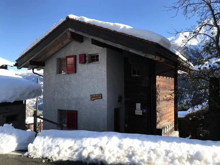 Gîte pour 4 personnes, avec balcon, animaux acceptés à Riederalp