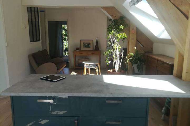 Location de vacances pour 3 personnes, avec balcon et jardin à Bouchemaine - 4