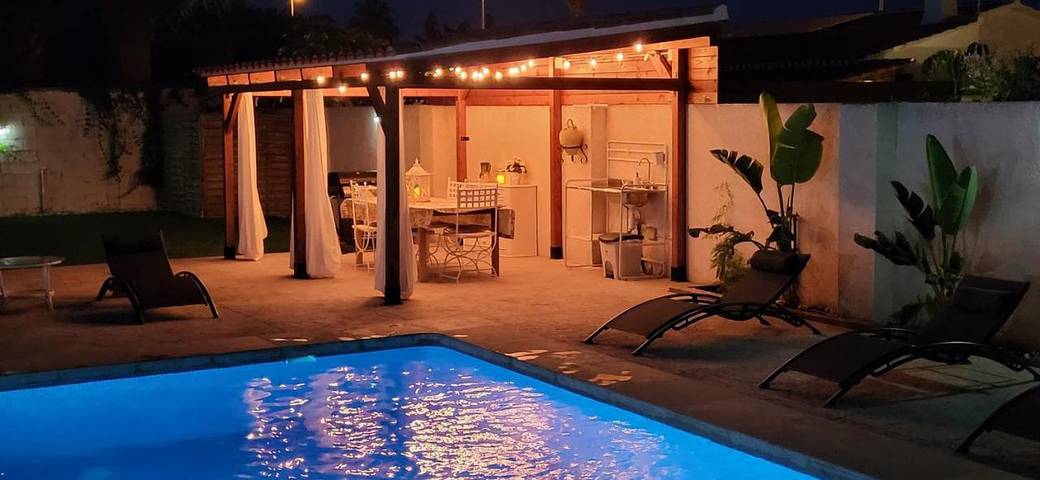 Casa rural para 6 personas, con piscina además de vistas y jardín en Campello - 4