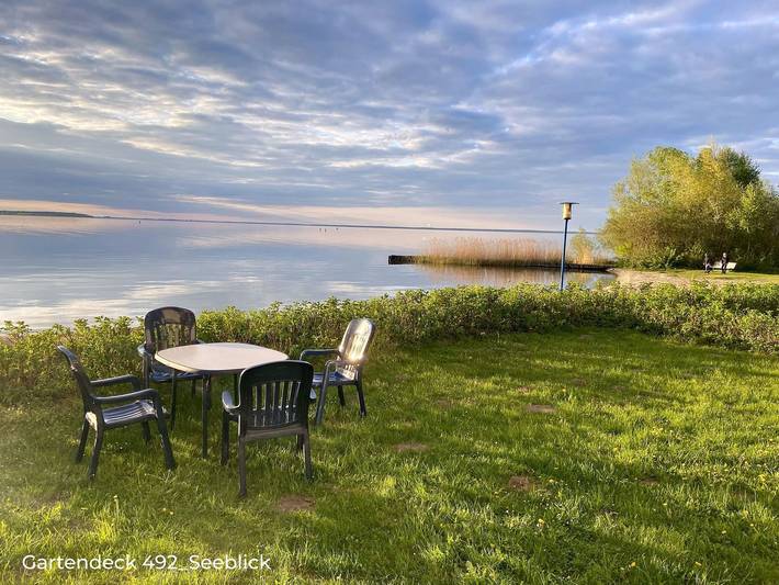 Ferienwohnung für 4 Personen, mit Terrasse und Sauna sowie Seeblick an der Müritz - 2