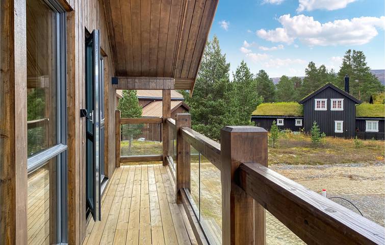 Ferienhaus für 9 Personen mit Terrasse in Bjorli, Lesja